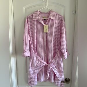 Universal Thread Pink Striped Mini Dress